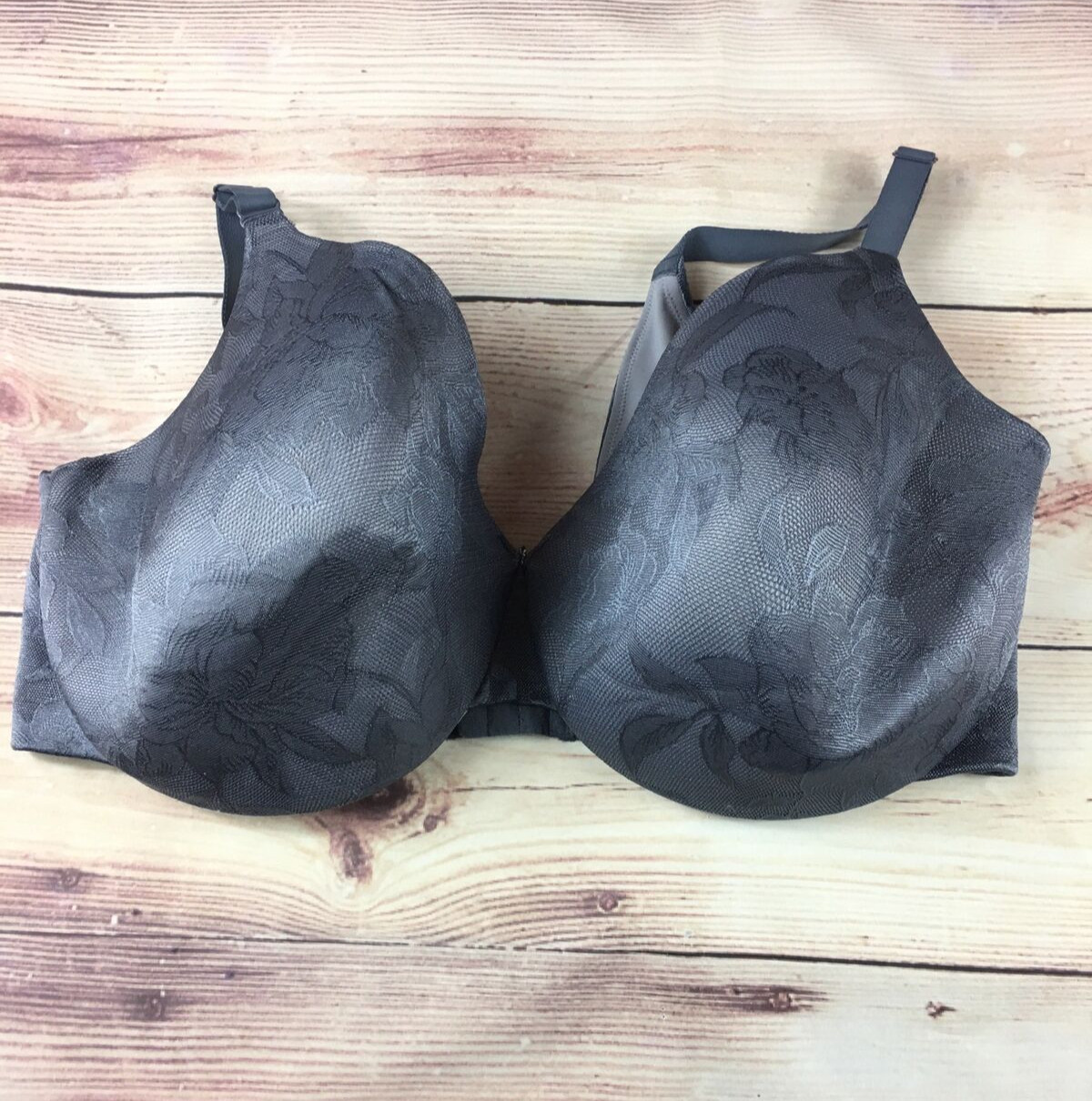 Lane Bryant Cacique Full Coverage Bra Size 44G Gray Gem