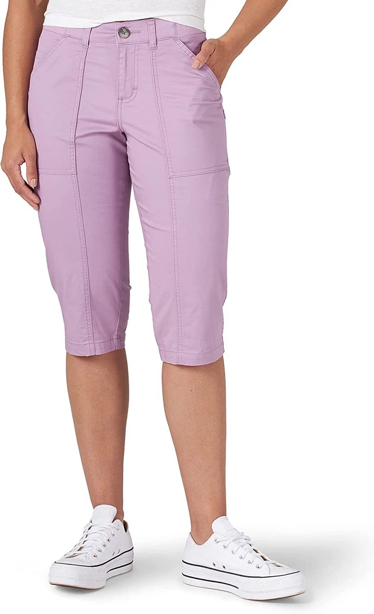 Lee Women's Flex-to-go Plum Skimmer Utility Capri Pant (112314330