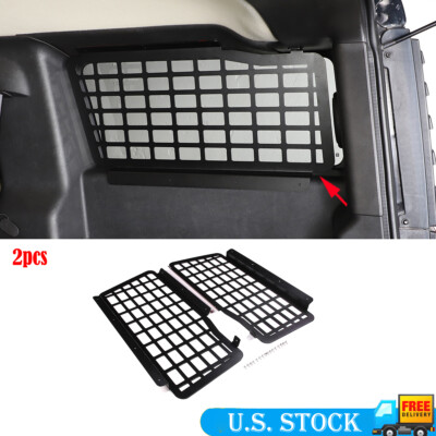 Alloy Car Shelf Storage Side Window Bracket Rear Trunk For Hummer H2 2003-2009