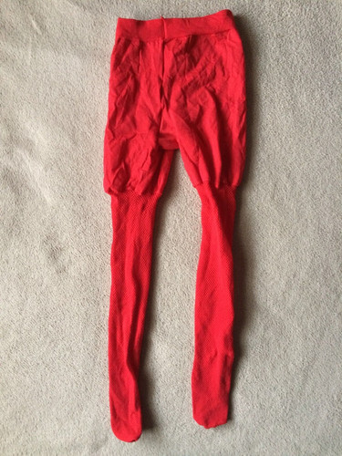 Spanx sz A Twizzler Extended Control Top SHOW STOPPING Fishnets Pre-owned