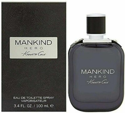 Kenneth Cole Mankind Hero by Kenneth Cole Eau De Toilette Spray 3.4 oz for Men