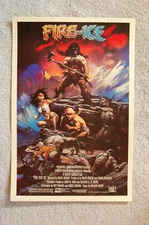 Fire And Ice Lobby Card Movie Poster 