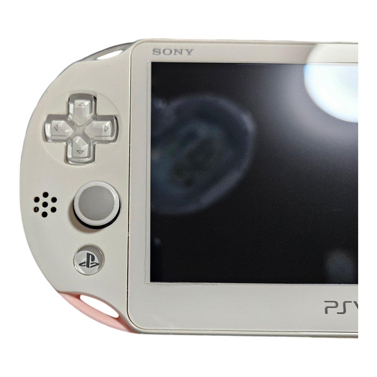 ▽H ソニー PS VITA Light Pink/White ライトピンク ホワイト