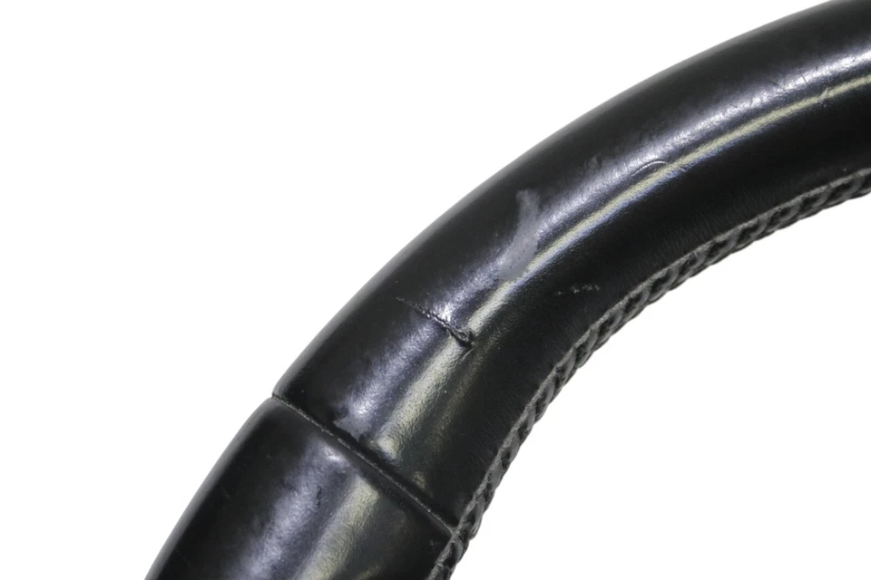 Volante de cuero negro Audi S6 2016-2018 OEM Foto 4 de 4