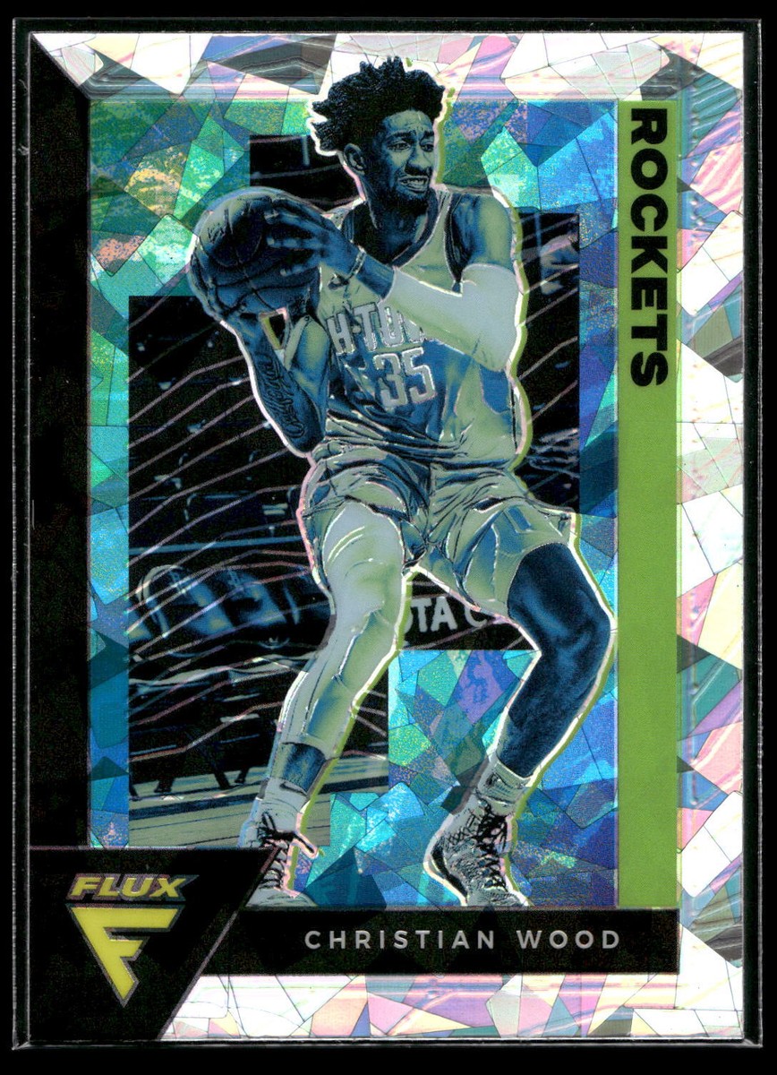 2020-21 Panini Flux Christian Wood SILVER CRACKED ICE PRIZM SP