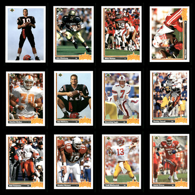 1991 Upper Deck Football-Pick Your Common Card #1-375