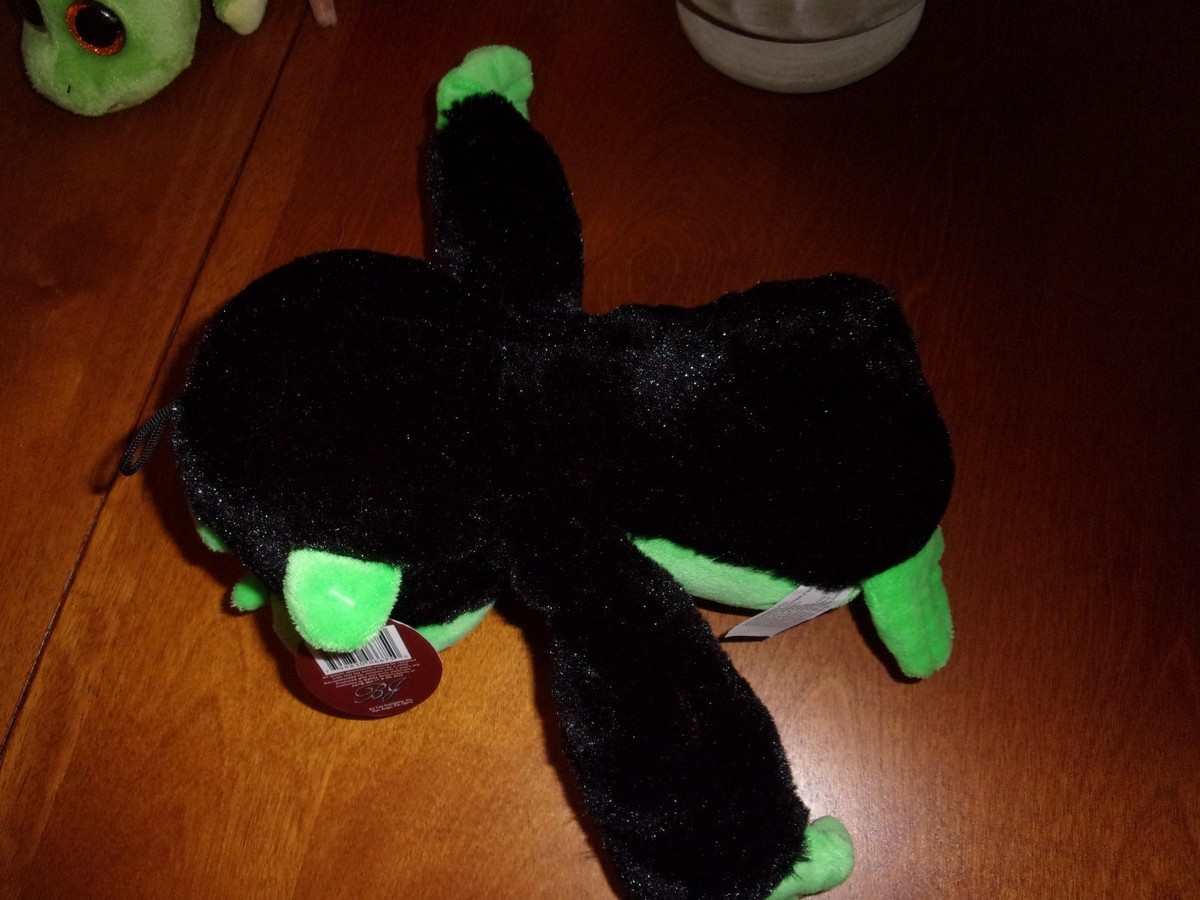 bj toy plush monkey b.j. green black 10