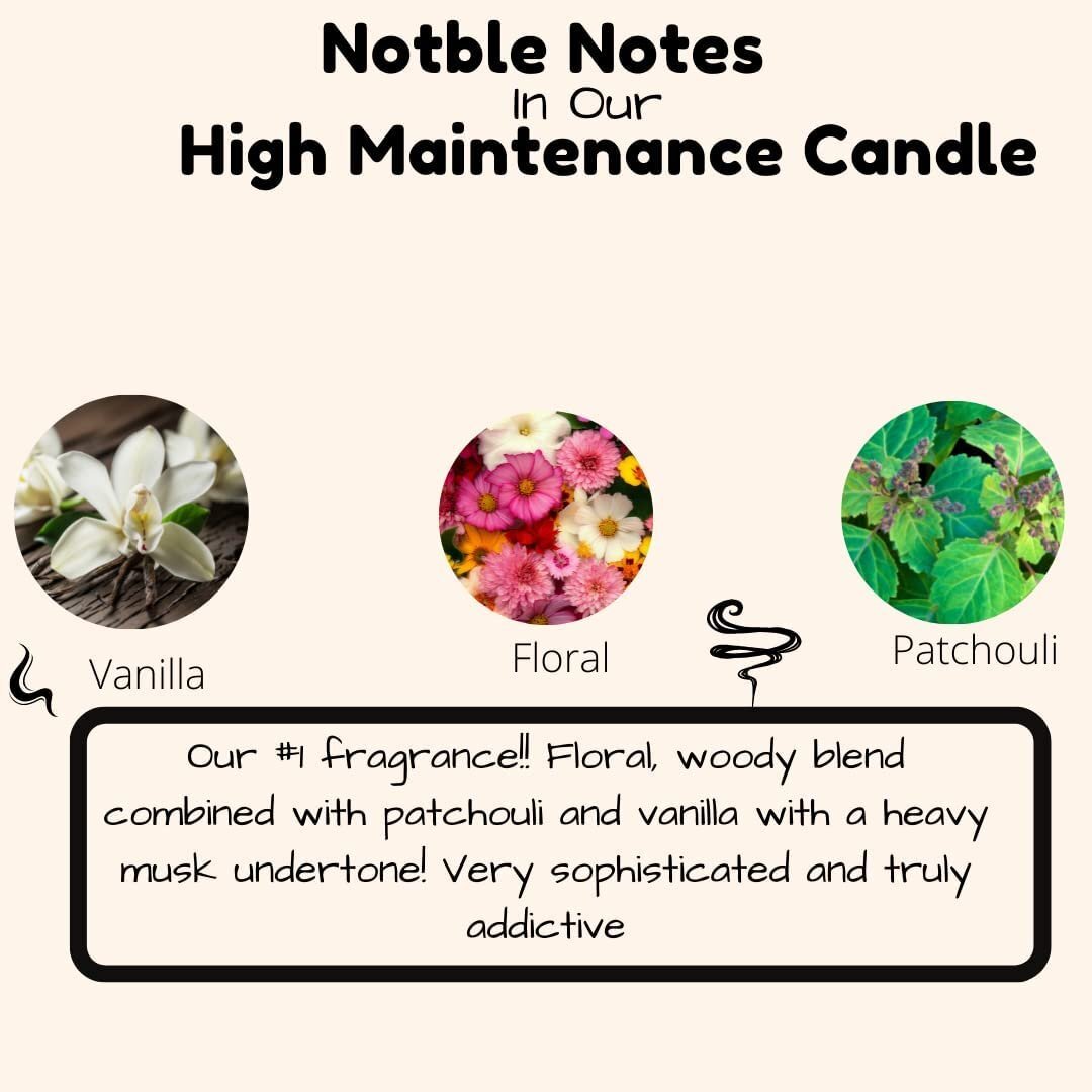 Tyler Candle Co, High Maintenance Votive Candles, 16 ct 2 oz 15 hr