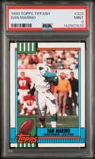 1990 TOPPS TIFFANY #323 DAN MARINO PSA 9