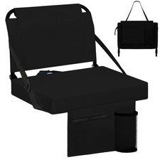 Stadium Seats for Bleachers with Back Support Bleacher Seat Soft Cushion Light W