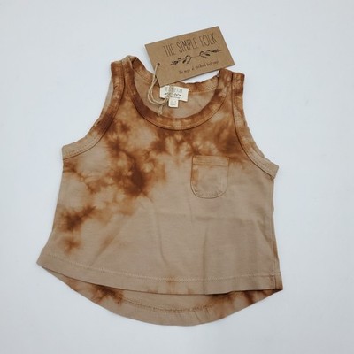 The Simple Folk Tie-dye The Mountain Tank Size 0-3 Months