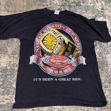 Vintage 2003 NASCAR Winston Cup Series Men's T-shirt L Front and Back Print