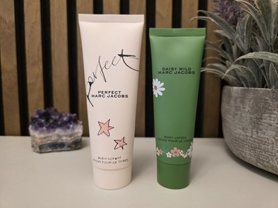Luxus Pflege Marc Jacobs Daisy Wild 50ml & Perfect 75ml Body Lotion Neu 