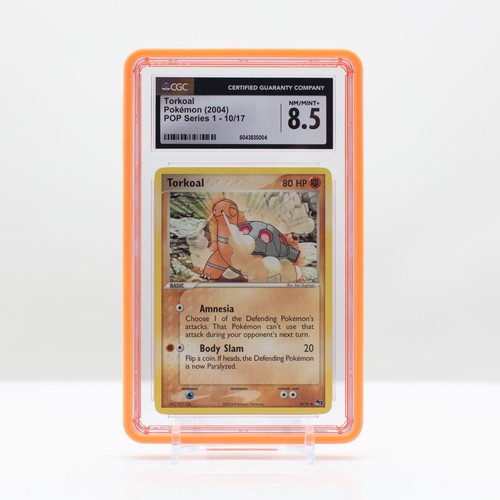 Torkoal graded CGC 8.5 for sale on eBay