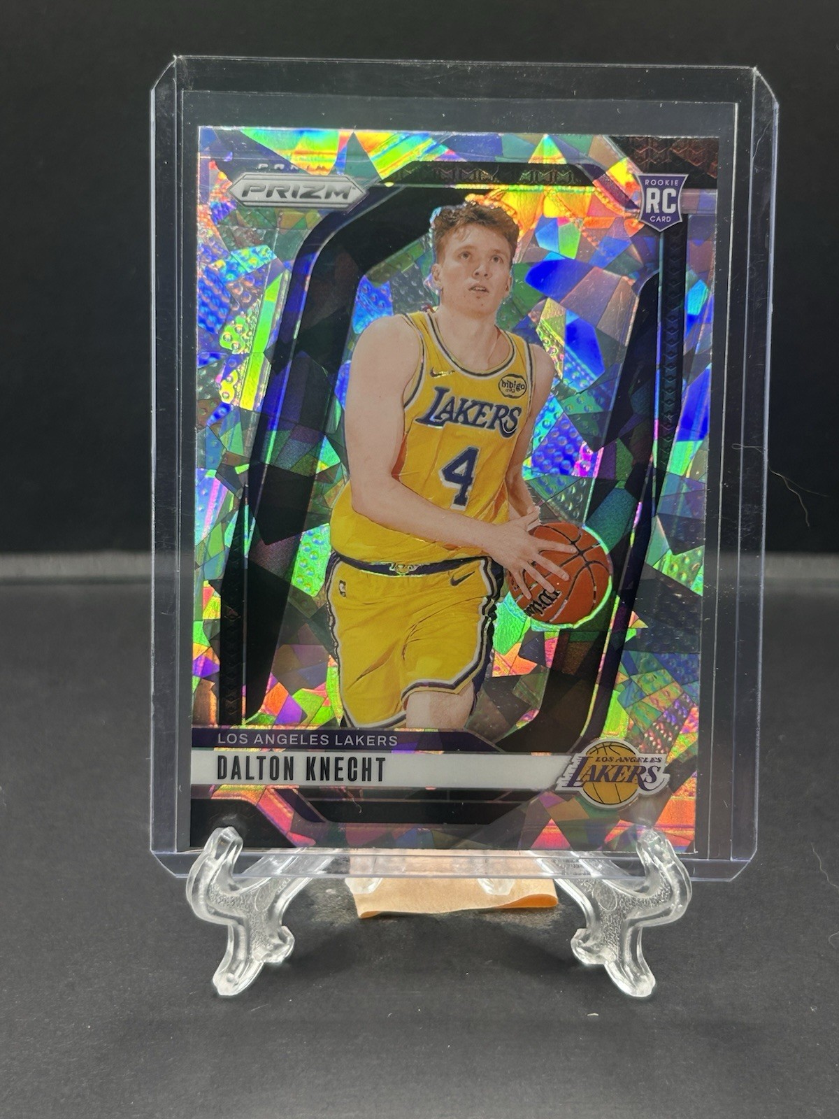 2024 25 Prizm Dalton Knecht Ice RC LA Lakers #238