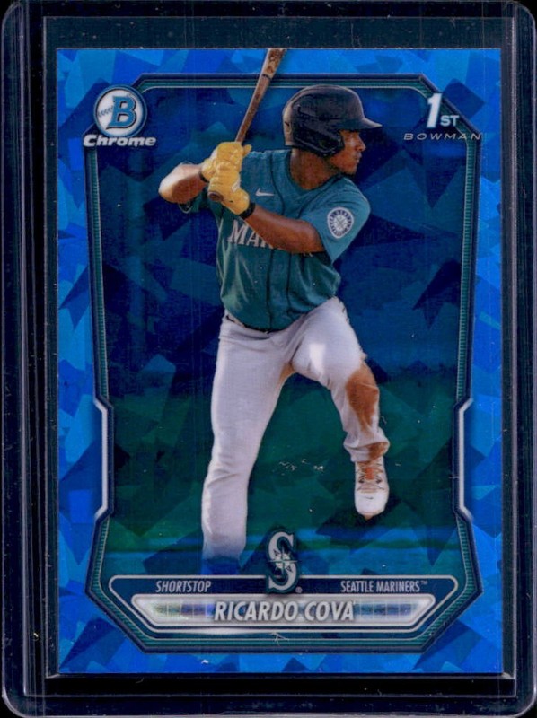 2026 Bowman Sapphire Ricardo Cova Chrome 1st Prospect #BCP-94 Mariners