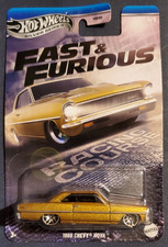 Hot Wheels Silver Series 1966 Chevy Nova Fast & Furious Racing Course 4/5