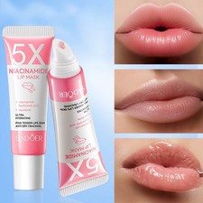 5X Niacinamide Plumping Lip Mask Overnight Hy...