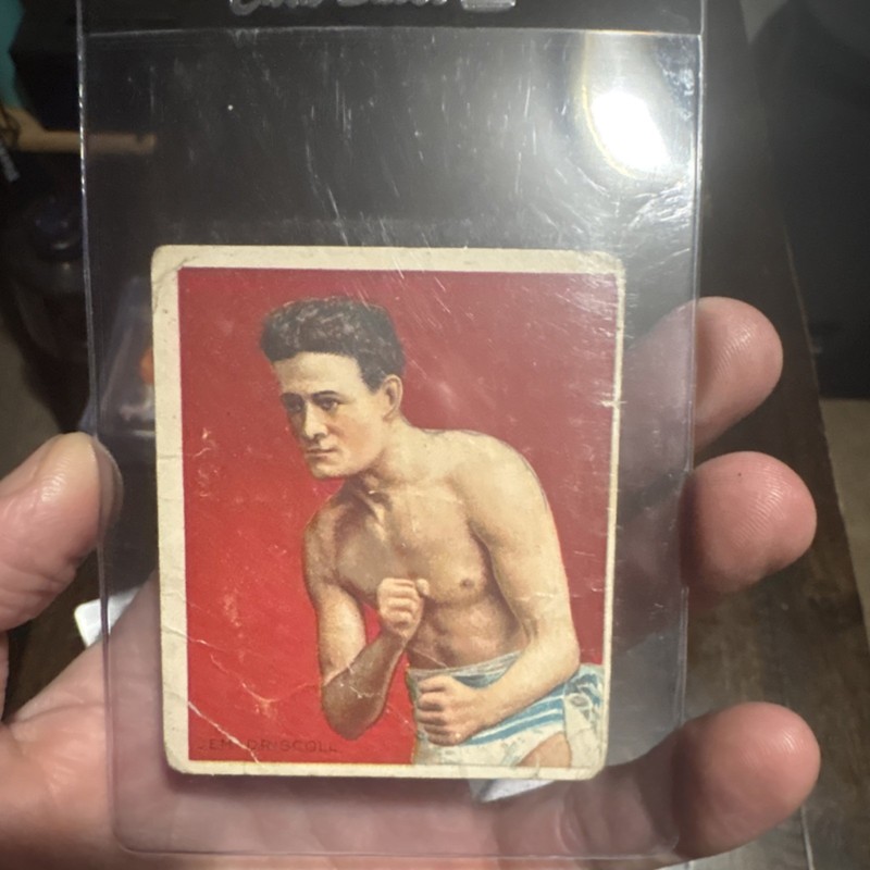 Mecca Cigarettes Jim Driscoll Champion Athlete & Prize Fighter Tobacco Card