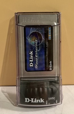 D-Link DFE-690TXD 10/100 Mbps Fast Ethernet CardBus PC Card.