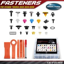 270x Bumper Retainer Clips Fender Fastener Kits For Hyundai Tiburon 2003-2008
