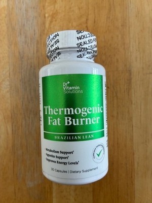 Dr Vitamin Solutions Thermogenic Fat Burner Brazilian Lean, Weight Loss Pills