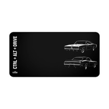 19681970 Dodge Charger Desk Mat - Desk Pad Gift