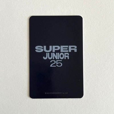 Super Junior 25 The 12th Album Ktown4u POB Official Photocard | eBay