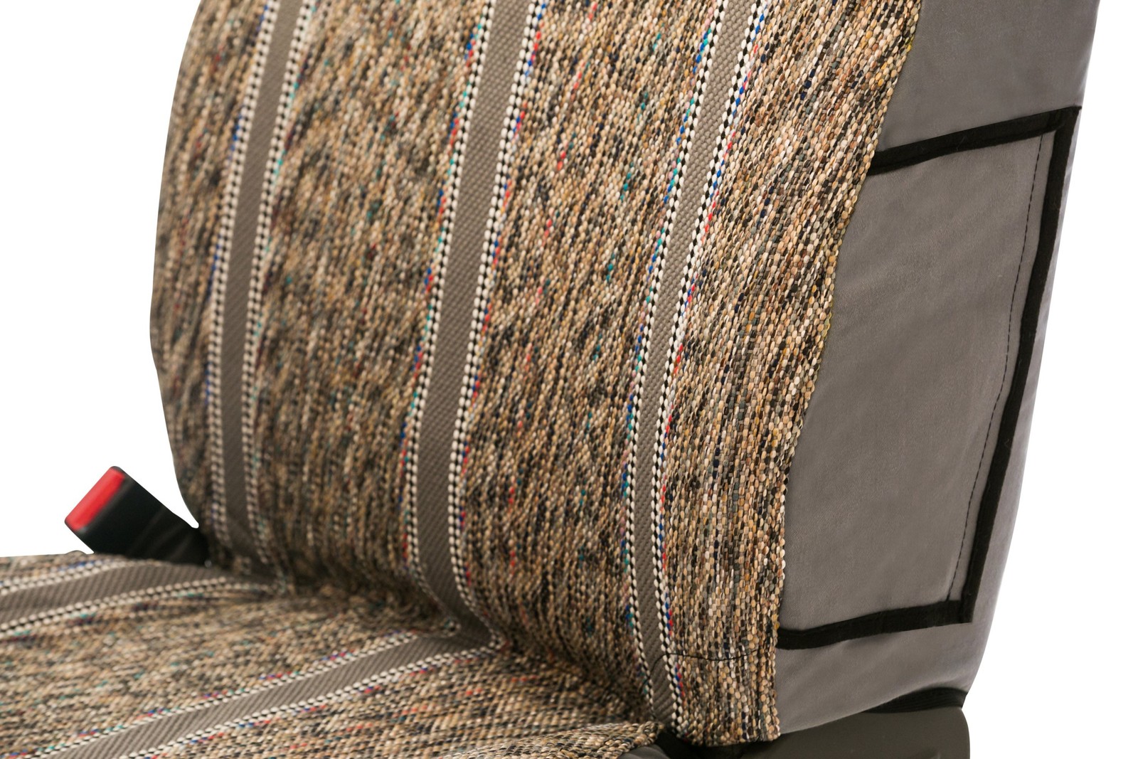 Saddleman 028225-14 Saddle Blanket 2nd Row Gray Custom Seat Covers