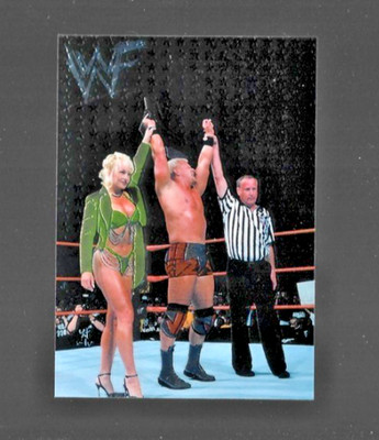 1999 Comic Images Smackdown!- #86 Jeff Jarrett vs Edge Chromium