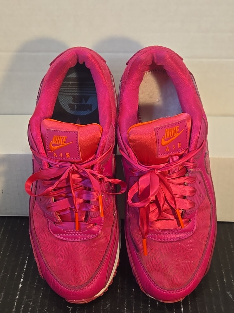Rare Nike Air Max 90 Valentine's Day 2022 Women's 8 Pink DQ7783