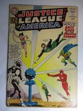 Justice League of America #12 Dr Light Last Case, Fine, 6.0, OW Pages