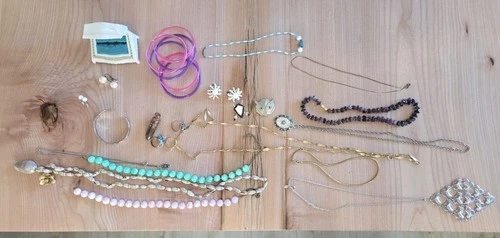 Jewelry lot Sterling Silver Trifari Earrings  Costume Wearable Vintage