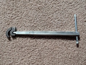 Ridgid No.1017 Telescopic Basin Wrench 11" to 18" Plumbing Ridge Tool Co. USA