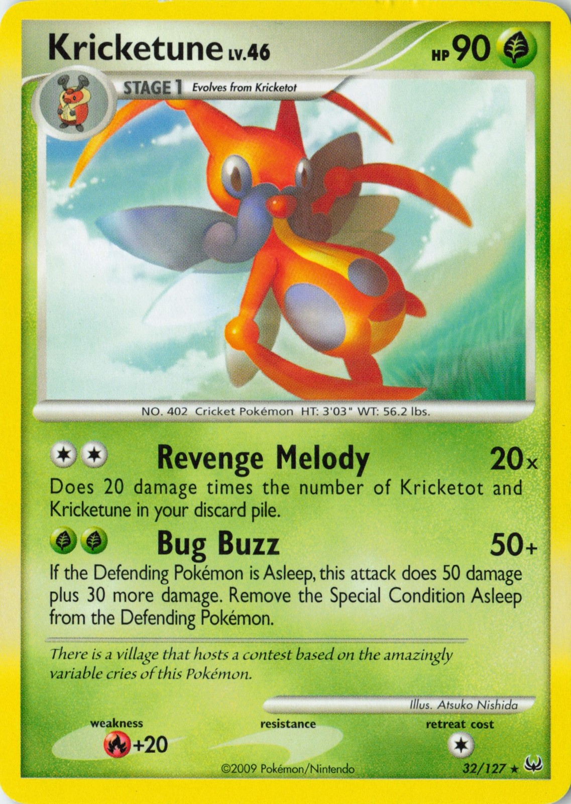 2009 Platinum Kricketune #32/127 Rare