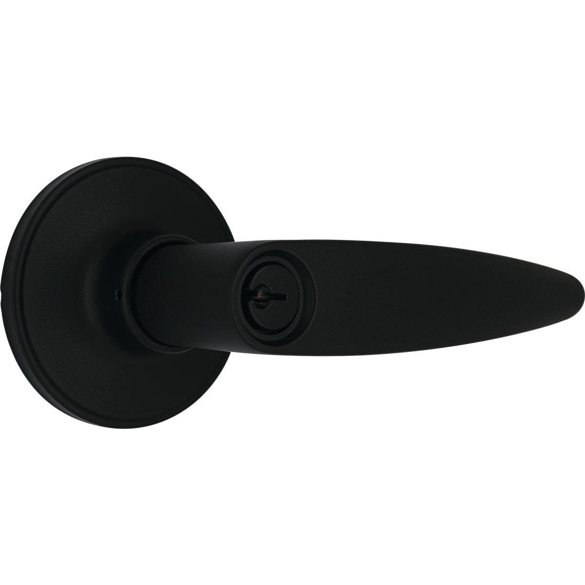 Steel Pro Matte Black Straight Entry Lever LHX900B Steel Pro LHX900B