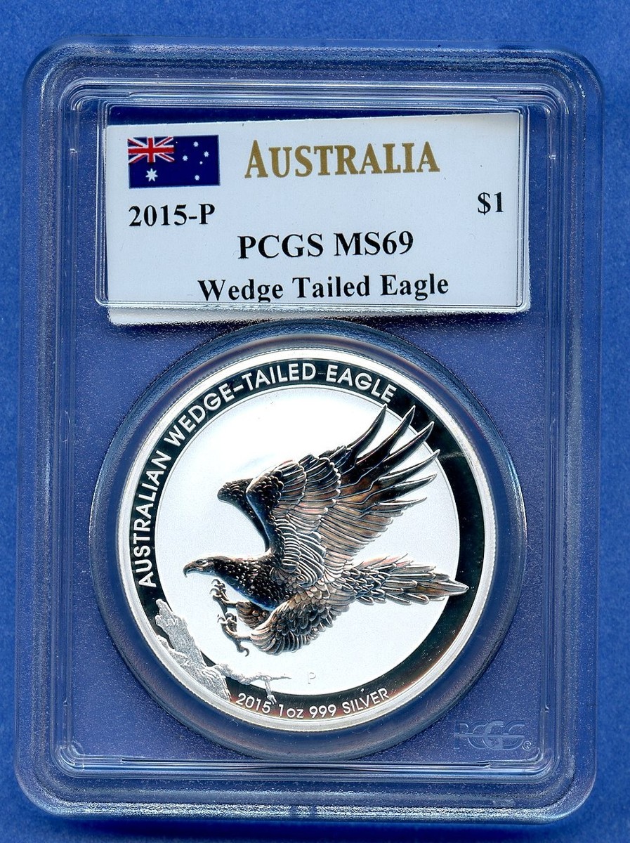 ゆ*み様 2020&2008アメリカイーグル銀貨2枚セット PCGS ANACS 2015 P Australia PCGS MS69 Queen Elizabeth $1 Wedge Tail Eagle 1oz