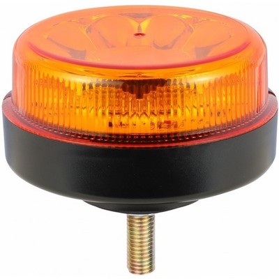 Single Bolt Mount R65 rotierend blinkend gelb LED Stroboskop Leuchtfeuer Traktor Bagger