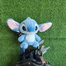 Stitch Golf Driver Head Cover plush Fairway Wood Club Headcover