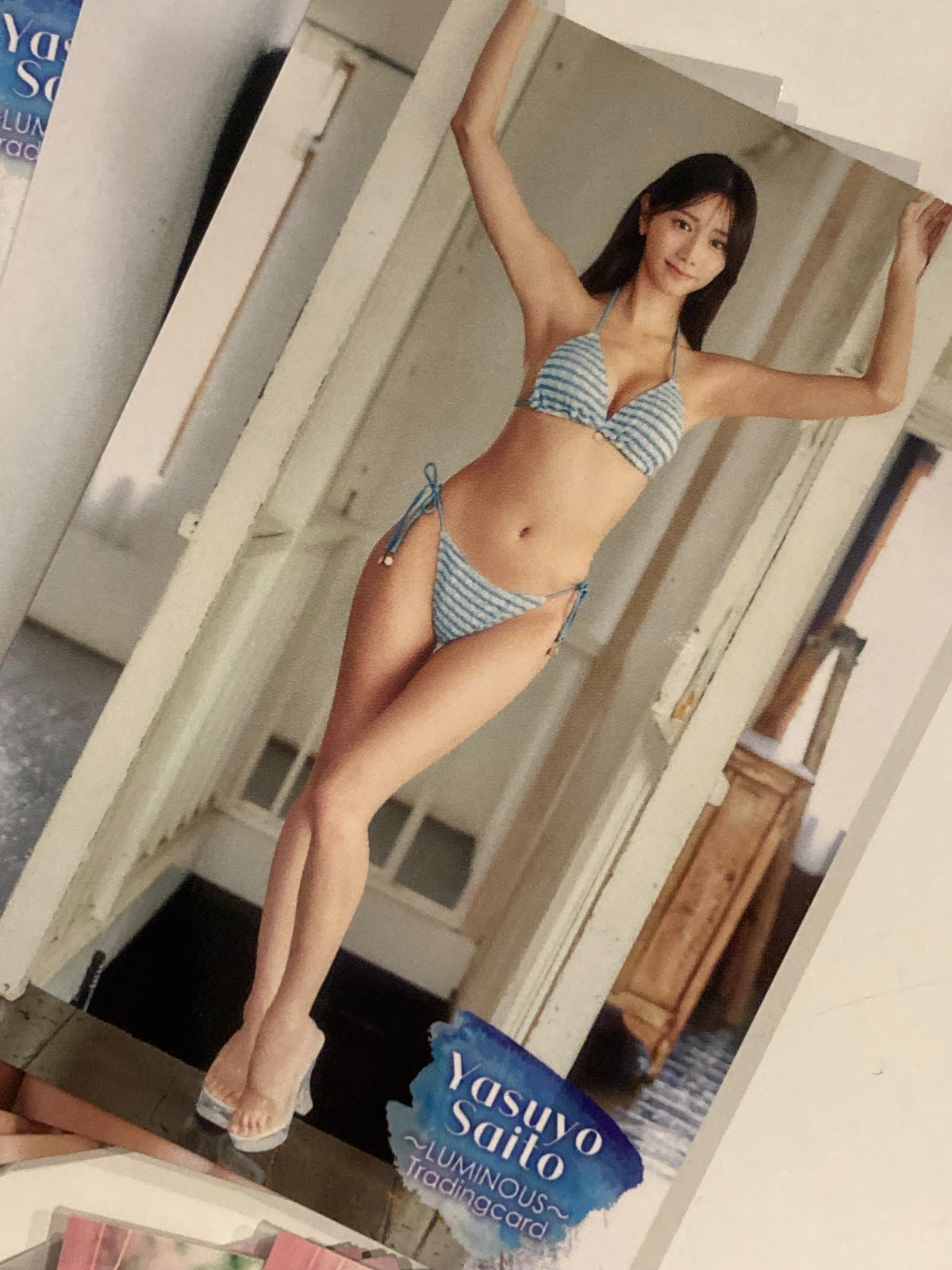 Yasuyo Saito LUMINOUS Vol.5 Trading Card complete Bikini Girl JAPANESE 81 pieces