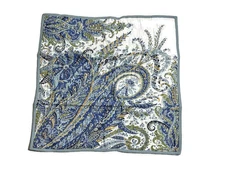 Pottery Barn Ellis Paisley Quilted Euro European Pillow Cover Sham New