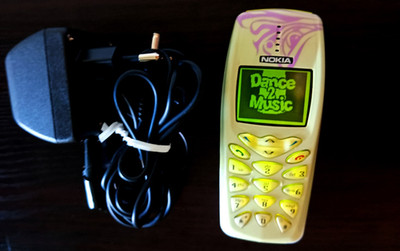 Nokia 3510 100% Working + NEW Battery - Purple Butterfly Rare - SIM Unlock