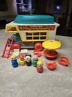 Vintage Fisher-Price Little People Camper Family & Accessories GPW