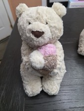 NWT Jellycat Oatus Bear with ice cream FAO Schwartz Awesome Item