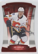 2015-16 Upper Deck Contours Red 6/99 Jiri Hudler #34 2d8