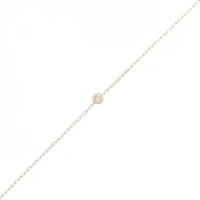 Authentic K10YG Cross Diamond Bracelet 0.04CT  #260-008-112-9164