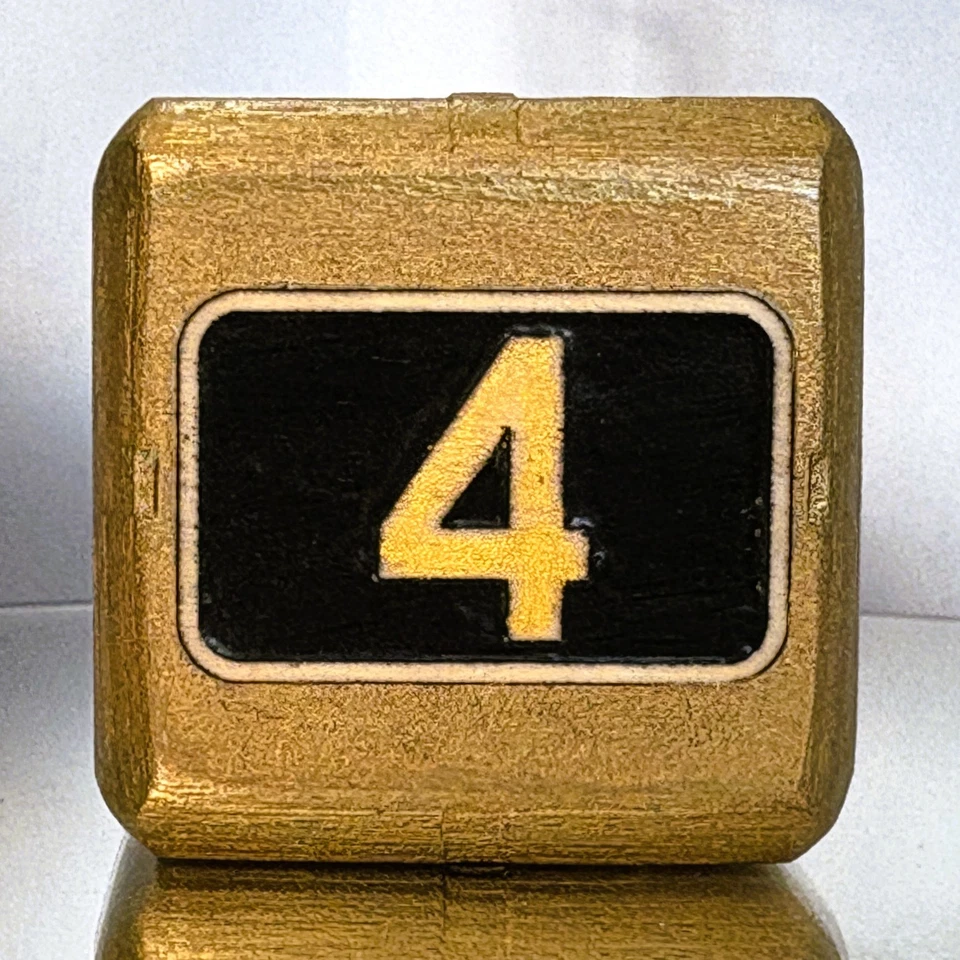 Railway Rolls - Full Steam Ahead - Backgammon Doubling Cube 36mm - Image 3 of 4