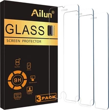 Ailun Screen Protector Compatible for iPhone 8 plus,7 Plus,6s Transparent 