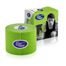 CureTape Sports Kinesiology Tape: 2 in. x 16.5 ft. (Lime)
