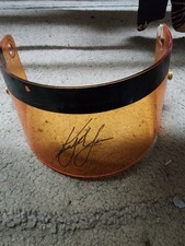 Kyle Larson Race Used Visor World Of Outlaws USAC